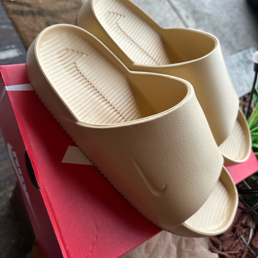 Nike Calm Slides 
Brand new without box